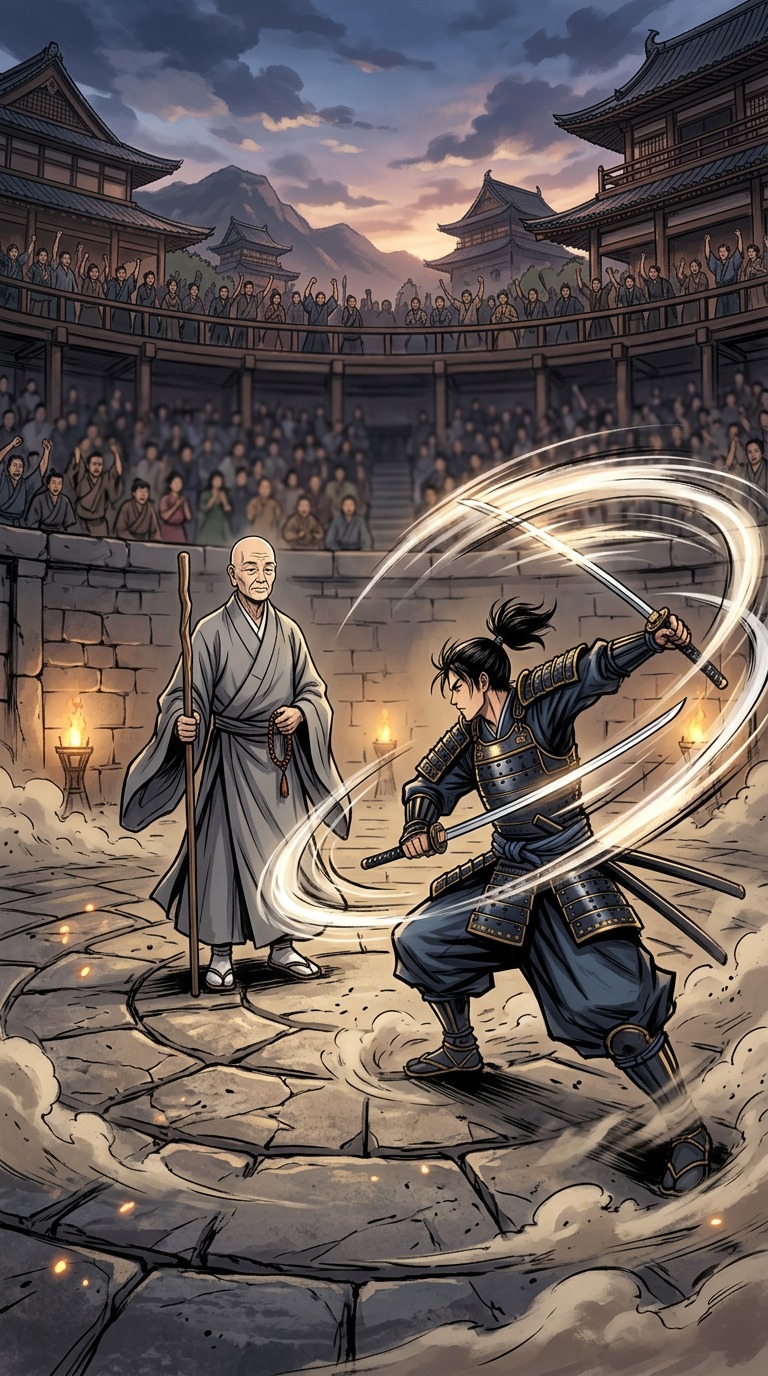 Match 3: Zen Master vs Kenjiro